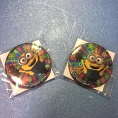 【新品未開封) ミニオン缶バッジ×2のサムネイル