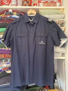 STONE ISLAND ストーンアイランド　ストーンバッジ　XL ワークシャツのサムネイル