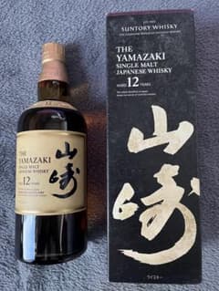 山崎 12年 シングルモルトウイスキー 700mlのサムネイル