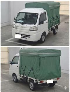 H29 ハイゼットトラック 4.9万km 幌付 AT｜車検2年付・総額表示のサムネイル