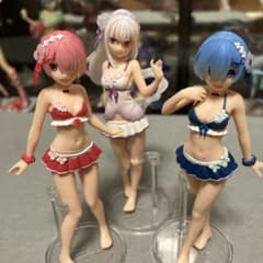 リゼロ レム ラム エミリア 水着 フィギュアのサムネイル