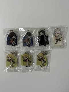文豪ストレイドッグス アクリルキーホルダー ガチャガチャ 食べマスのサムネイル