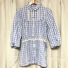 チェック＆レース チュニックのサムネイル