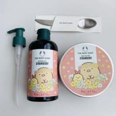 THE BODY SHOP STRAWBERRY 스미코구라시 패키지