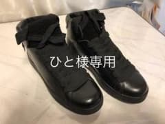 COACH コーチ　ハイカットスニーカー黒ブラック　ひと様専用のサムネイル