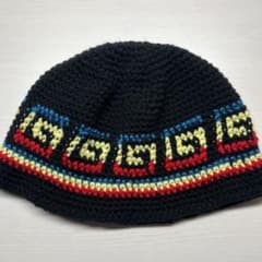 ハンドメイド ニットバケットハット クラッシャーハットのサムネイル