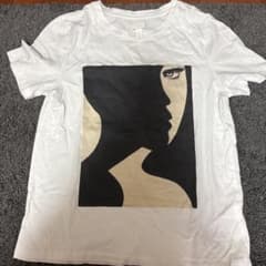 H&M グラフィックプリント 半袖Tシャツ ホワイトのサムネイル