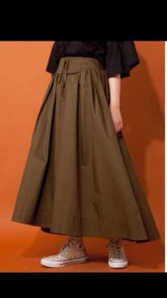 w closet レースアップ イレギュラー ヘム スカートのサムネイル