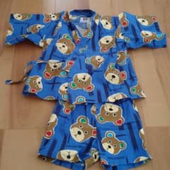 【美品】MIKIHOUSE　甚平　110㌢のサムネイル