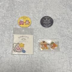 [별의 커비] 커비 카페 캔 배지&아크릴 키홀더 4점 세트