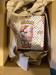 【セール】151 box ポケセン産 シュリンク付きのサムネイル