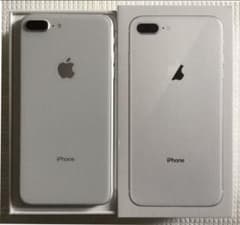 iPhone8plus 256GB Silver SIMフリー✩.˚美品✩.のサムネイル