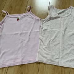 UNIQLO AIRism タンクトップ キャミ90cm 2枚セットのサムネイル