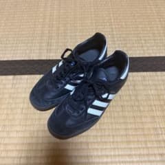 adidas SAMBA ブラック ホワイト スニーカーのサムネイル