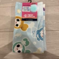 タグ付き　TWICE LOVELYS フェイスタオル 2枚組 34×80cmのサムネイル
