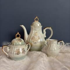 VIOLET CHINA ティーポット シュガーポット クリーマーのサムネイル