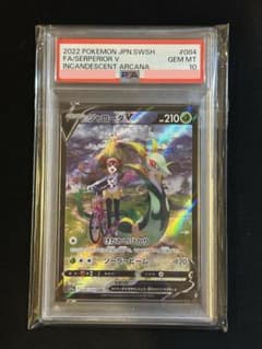 【PSA10】ジャローダV CSR　白熱のアルカナ　ポケモンカード