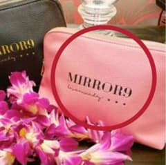 New★MIRROR9 ミラーナイン★ポーチ pinkのサムネイル