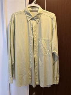 AURALEE 長袖シャツ ライトグリーン 4 | Mercari