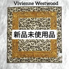 未使用 Vivienne Westwood レオパード 額縁 ハンカチ スカーフ - メルカリ