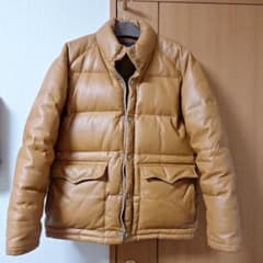 キムタク レザーダウン ライトオン Right-on HERO 古着 木村拓哉