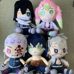 鬼滅の刃 BIG ぬいぐるみ5体セット - メルカリ