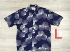 Ｌ　ステューシー ✕ サンサーフ シャツ アロハ シェル stussy 東洋 L ステューシー ✕ サンサーフ シャツ アロハ シェル stussy