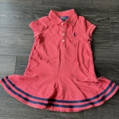Polo Ralph Lauren 赤 ワンピース 3/3Tのサムネイル