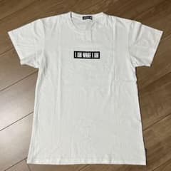 AAA 與真司郎 I AM WHAT I AM Tシャツ S 白 黒字 - メルカリ