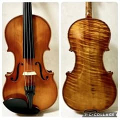 【一枚板】1/8 バイオリン 北京森林楽器有限公司 自然乾燥30年材 一枚板】1/8 バイオリン 北京森林楽器有限公司 自然乾燥30年材