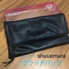 新品未使用❗️⭐︎shu uemura クラッチバック　黒　非売品のサムネイル