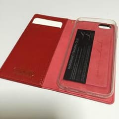 レザー 手帳型iPhone6ケース 赤のサムネイル