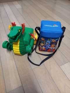 LEGOLAND ドラゴン型ポップコーンバケツ＆ポップコーンカップホルダーセットのサムネイル