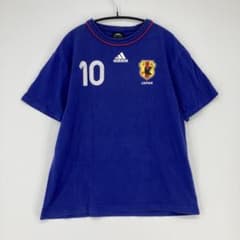 Adidas アディダス サッカー日本代表 Tシャツ 背番号10 Lサイズ