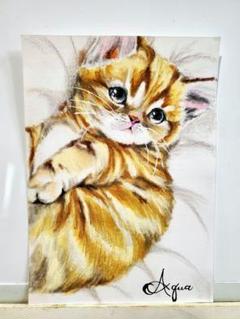 【色鉛筆画】 むぎむぎずページ  原画 絵画 アート 色鉛筆画】 むぎむぎずページ 原画 絵画 アート 色鉛筆画】 むぎ