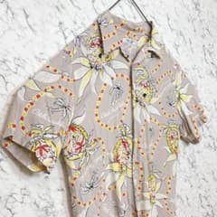 ユナイテッドアローズ BLUE LABEL パイナップル アロハシャツ 半袖のサムネイル