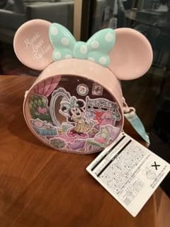 ディズニーランド40周年　ミニーちゃんポップコーンバケット　未使用のサムネイル