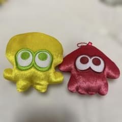Splatoon Squid and Octopus Mascot Pouch Set (2 types)