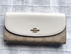 COACH コーチ 長財布 レディース シグネチャー ラウンドジップ長財布