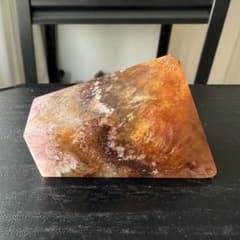 天然石オーラライト23共生フローライトの原石 置物 NO.012309 - メルカリ