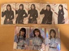 櫻坂46　チョコクランチ　ウエハース　カード　8種セットのサムネイル