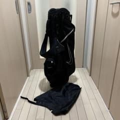NIKE Golf Bag, Stand Type, Caddy Bag, Black