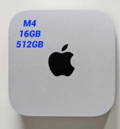 Mac mini M4チップ メモリ16GB SSD 512GBのサムネイル