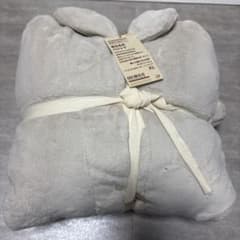 新品未使用　無印良品　着る毛布 パジャマ ライトベージュ XL