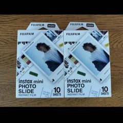新品未開封　チェキフィルム インスタックスミニ ホワイト 20枚のサムネイル