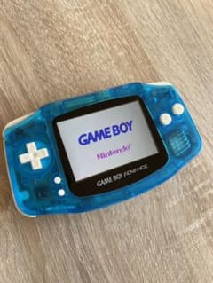 ☆ゲームボーイアドバンス☆IPS V3液晶搭載　クリアブルーカラーのサムネイル