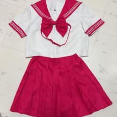セーラー服 コスプレ衣装 ピンク ホワイト ハロウィンのサムネイル