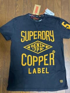 超美品 Superdry 【極度乾燥しなさい】Tシャツ ブラックのサムネイル