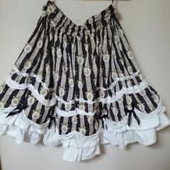 ＢＯＤＹＬＩＮＥ クラシック柄 チュール内 スカートのサムネイル