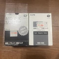 ALPS 紙用ブラック3個パック ＋紙用カラー3個パックのサムネイル